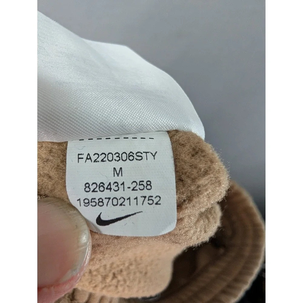 Nike Mens Sportswear Club Fleece Joggers Tan Brown Size Medium